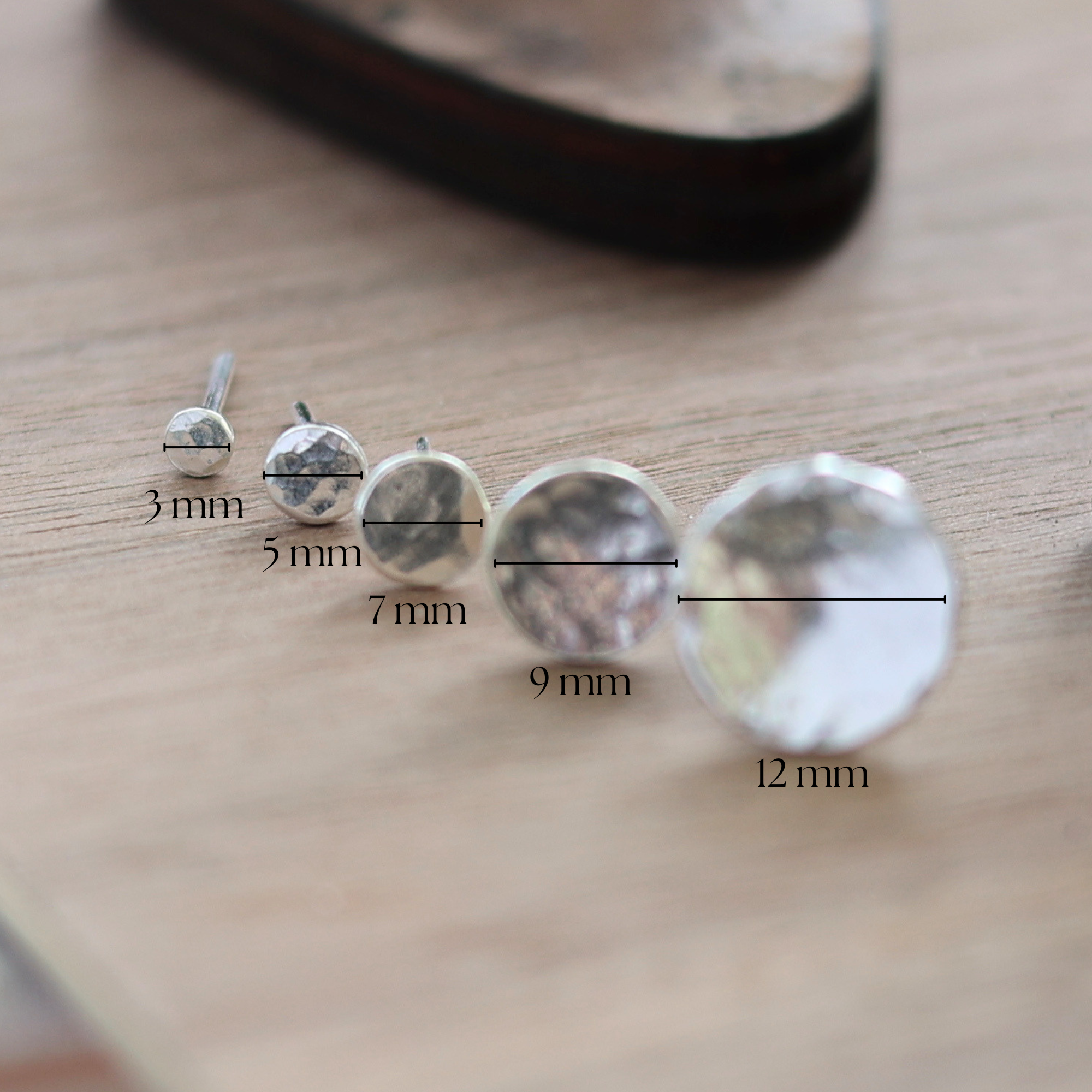 Hamrade plattor 12 mm - Silverörhängen