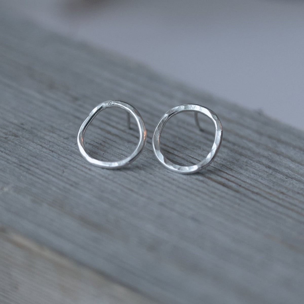Perfectly Unperfect studs - Silverörhängen