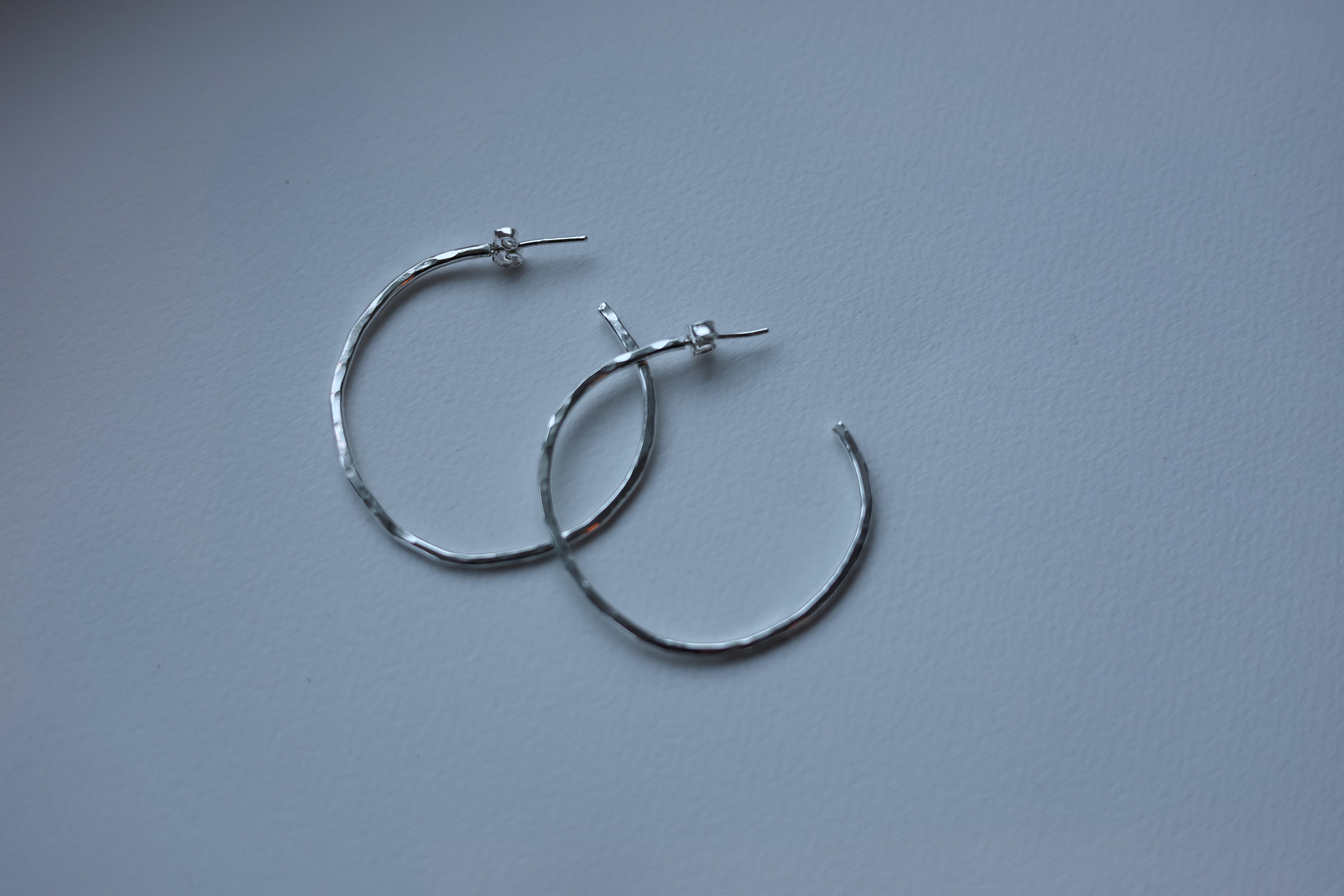 Hamrade hoops, ringar stora