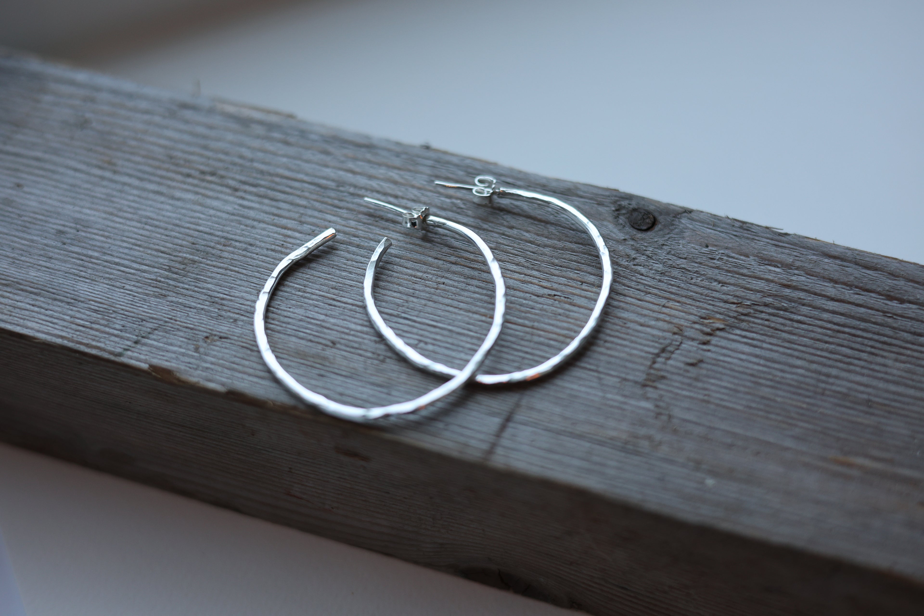 Hamrade hoops, ringar stora